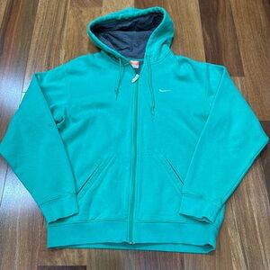 Men's Nike Athletic Dept Zip-Up, Teal/Green, M 148781-300